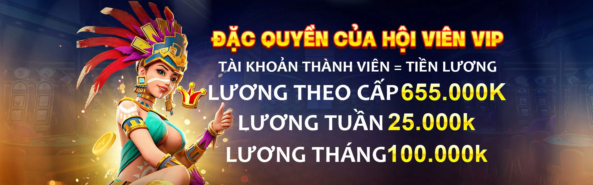 Hình ảnh banner chính vin33 với thông tin jackpot và trò chơi sòng bạc